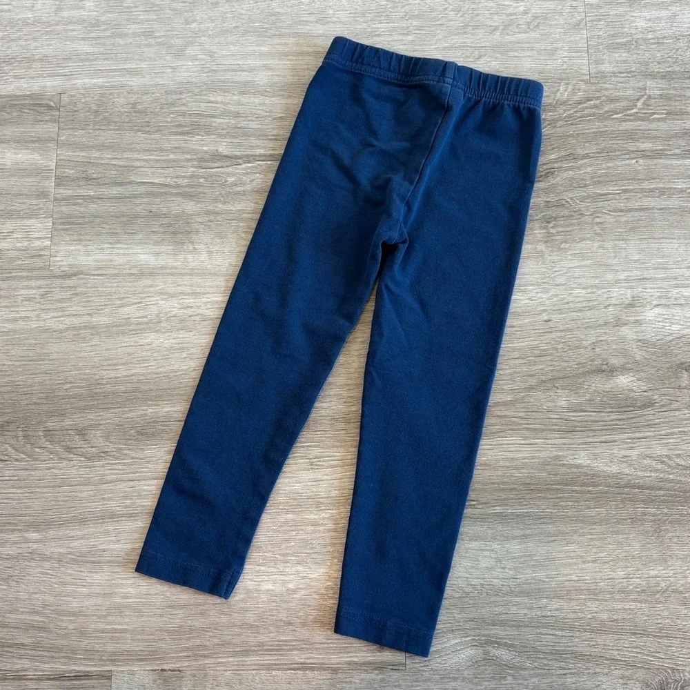 Carter's toddler girls navy blue leggings